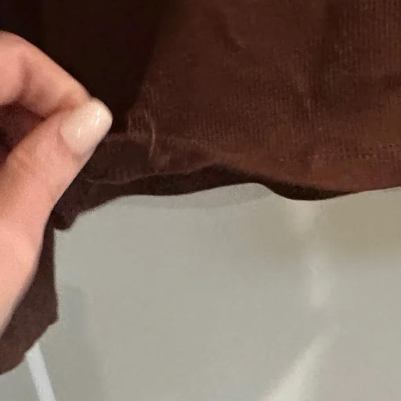 Madewell Chocolate Button-Down Shirt - Picture 8 of 8